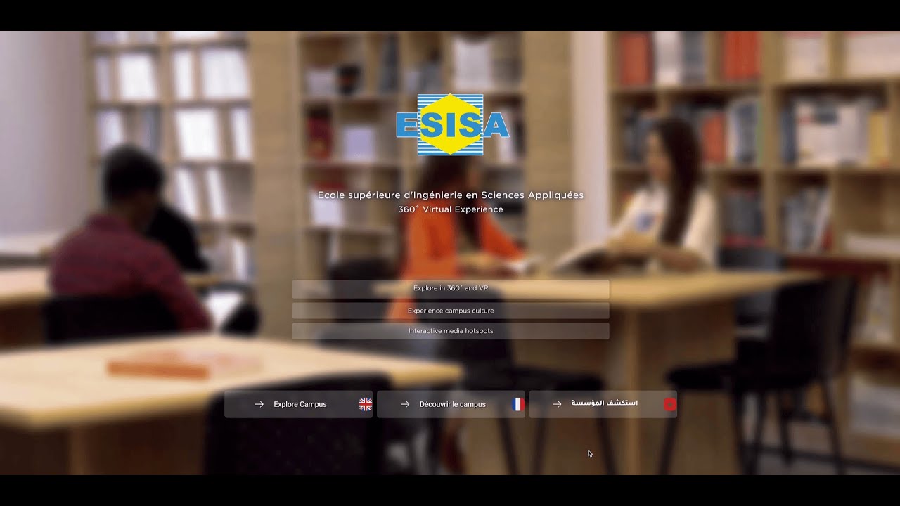 ESISA - Visite virtuelle 3D