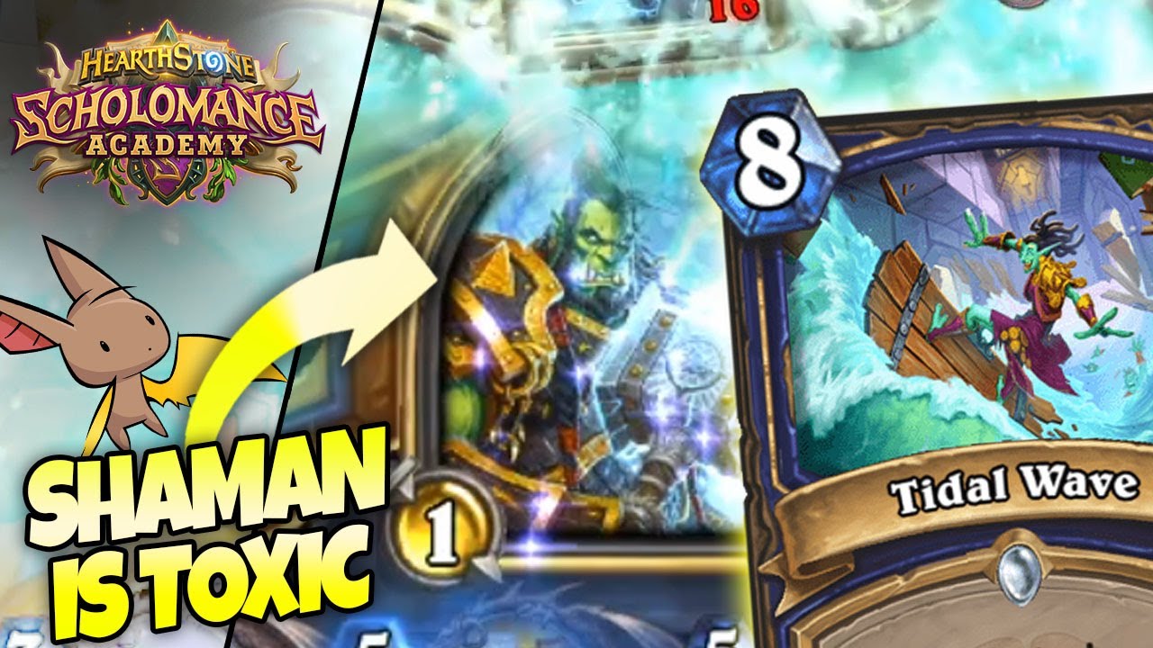 Shaman is a TOXIC Class - The New Priest? | Firebat Hearthstone | Scholomance Academy