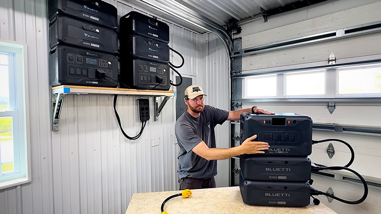Big Improvements In Home Backup Power - New Bluetti Apex 300 #Apex300