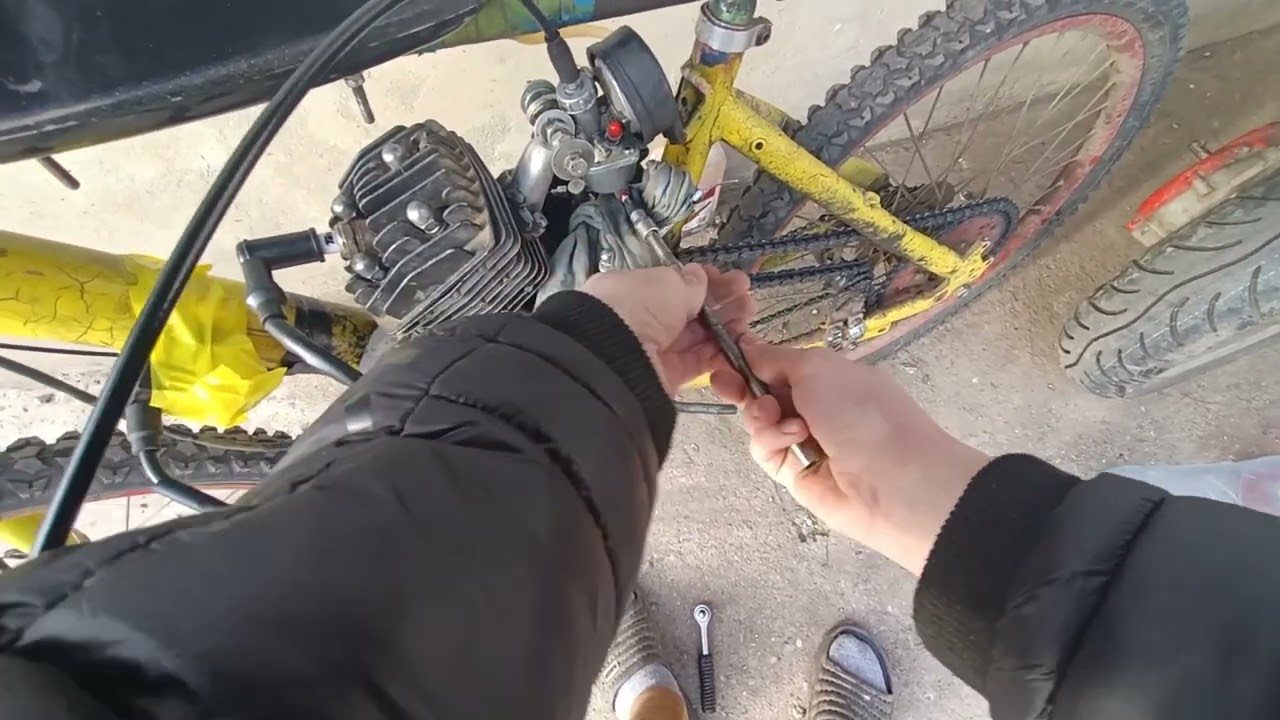 Nu mai porneşte Bicicleta cu Motor de 80cc în 2t Nu mai dă scânteie!?