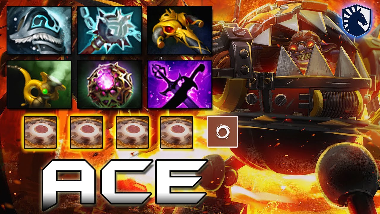 Ace - Timbersaw Tanky Offlane Damage Dealer | Dota 2 Pro Gameplay!