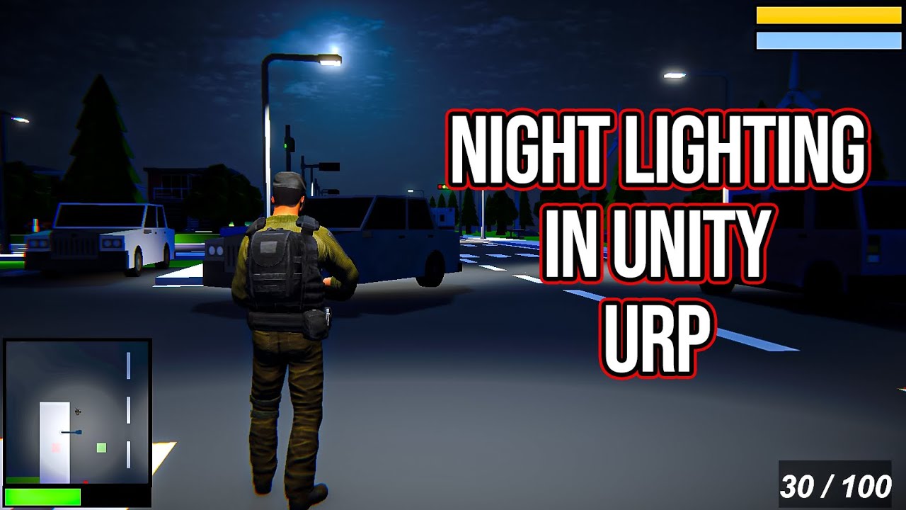 Unity Tutorial - Perfect Night Lighting in 10 Minutes
