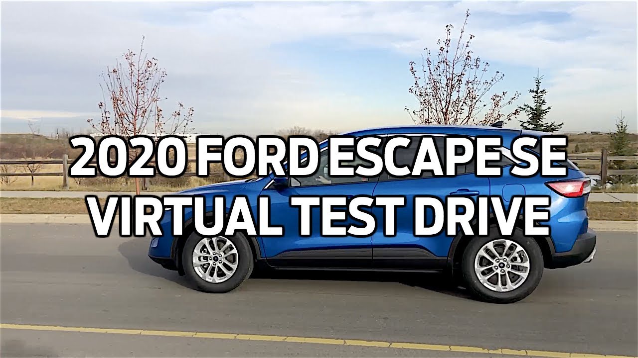 2020 Ford Escape SE Virtual Test Drive and Hands On Car Review