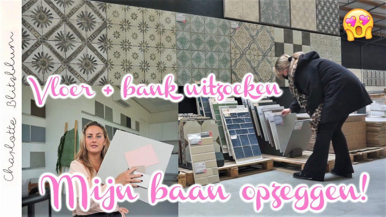 ONTSLAG nemen 😱, SOLLICITEREN, KLAS VERTELLEN dat ik ga + VLOER & BANK uitzoeken | #VERHUISVLOG 2