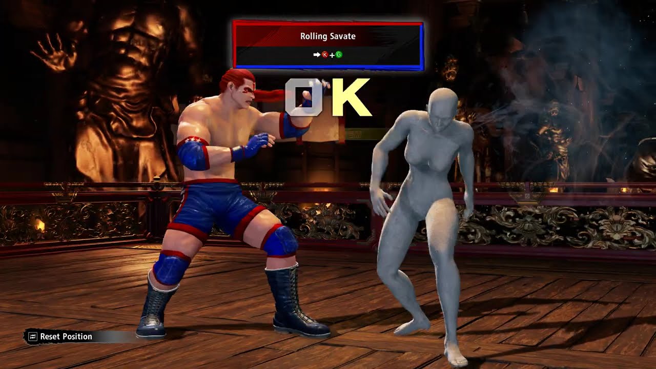 Virtua Fighter 5 REVO -  Wolf Hawkfield Move List & Combos 4K UHD