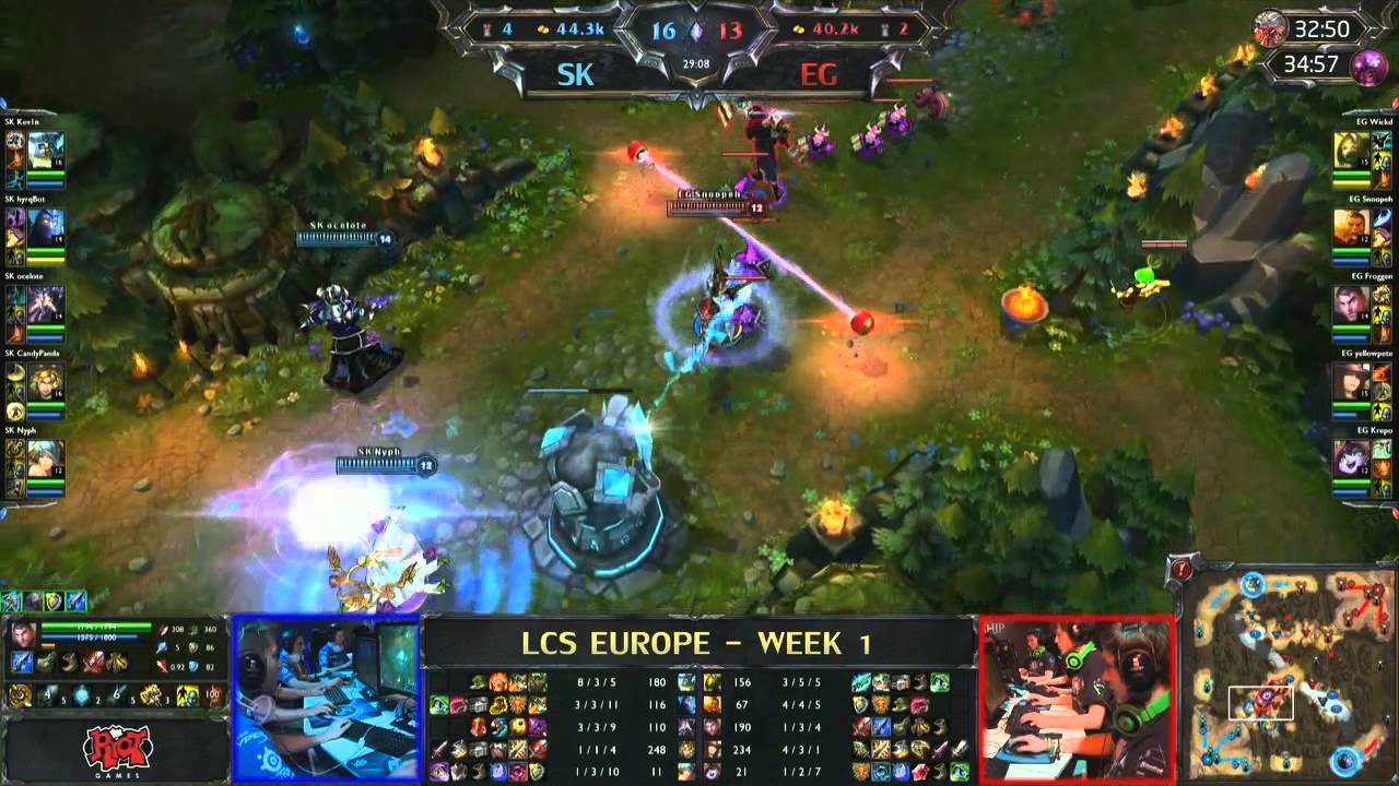 SK vs EG - LCS 2013 EU Spring W1D2 (English)