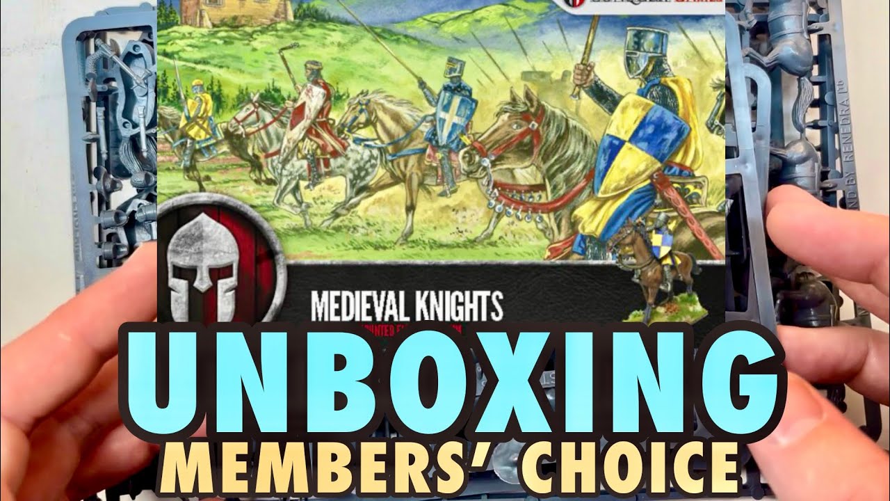 Давайте посмотрим на игру Conquest Games: Medieval Knights | Обзор пластиковых миниатюр