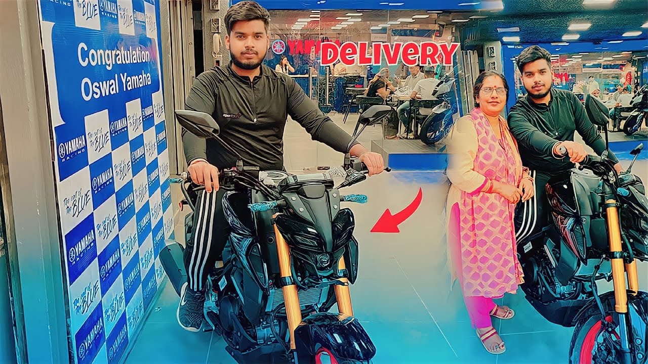 Finally my first bike yamaha mt15 2023 delivery || 😍|| ​⁠@Rohitadhikarivlog