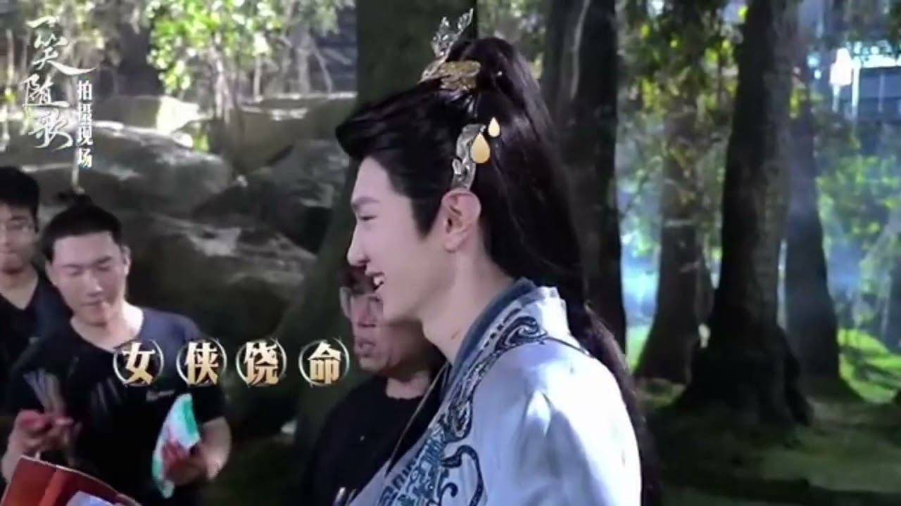 Behind the scenes of Chen Zheyuan and LiQin in Fated Hearts #Chenzheyuan #Liqin