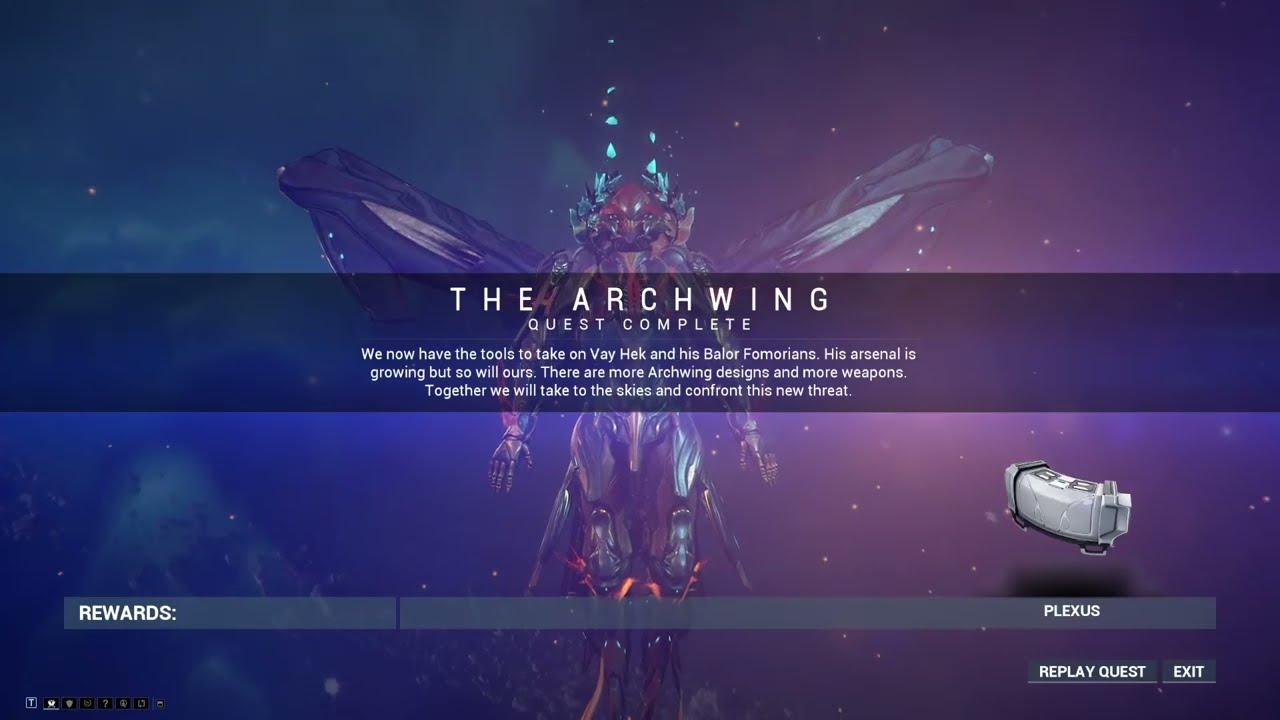 Warframe The Archwing Quest Playthrough