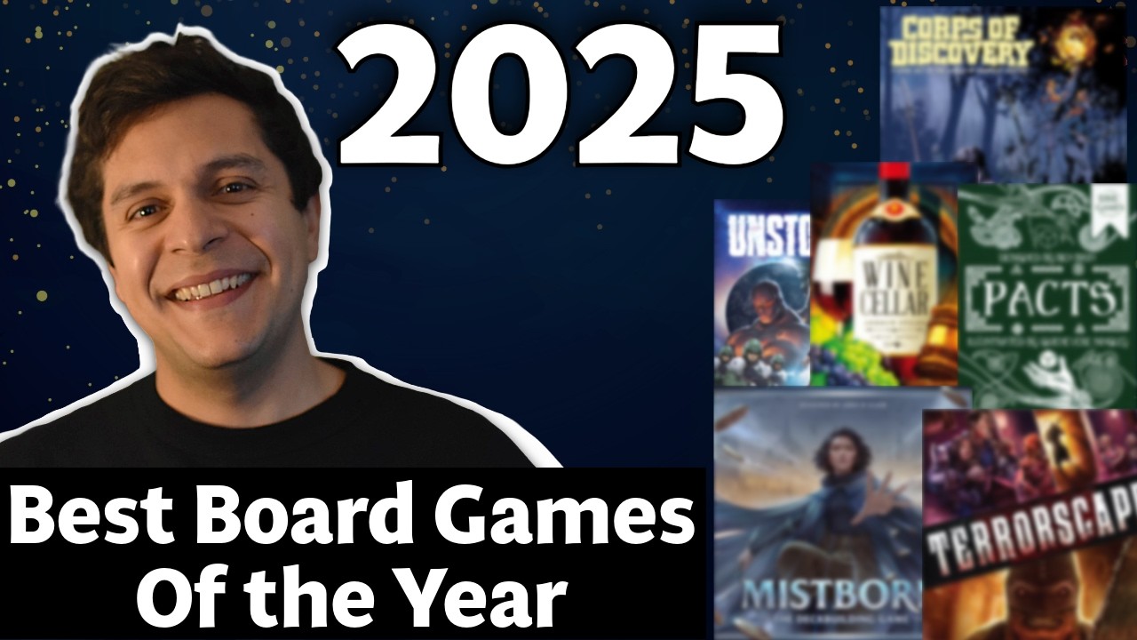 My Top 12 Board Games of 2025!