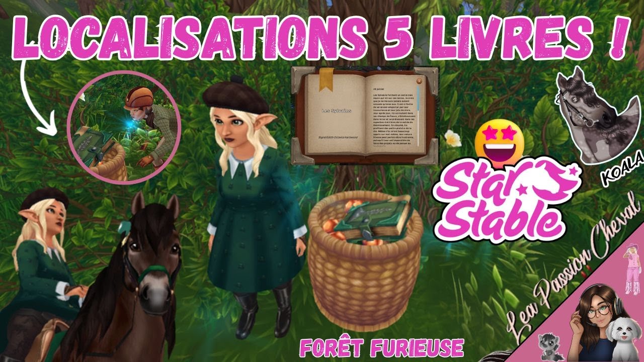 Localisations des 5 livres📔de la connaissances (forêt furieuse)🐎🐴| SSO