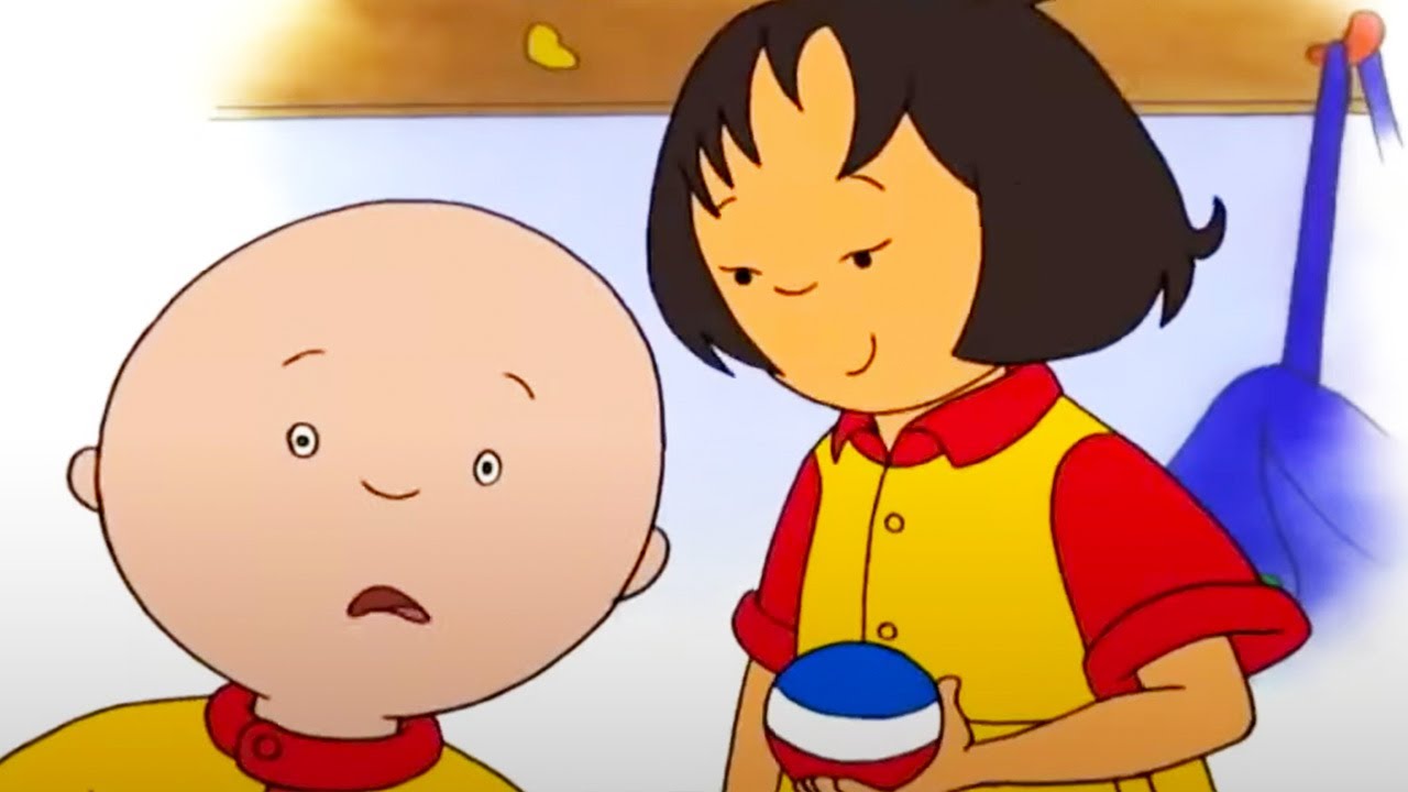 Caillou Goes to School | Caillou Cartoon