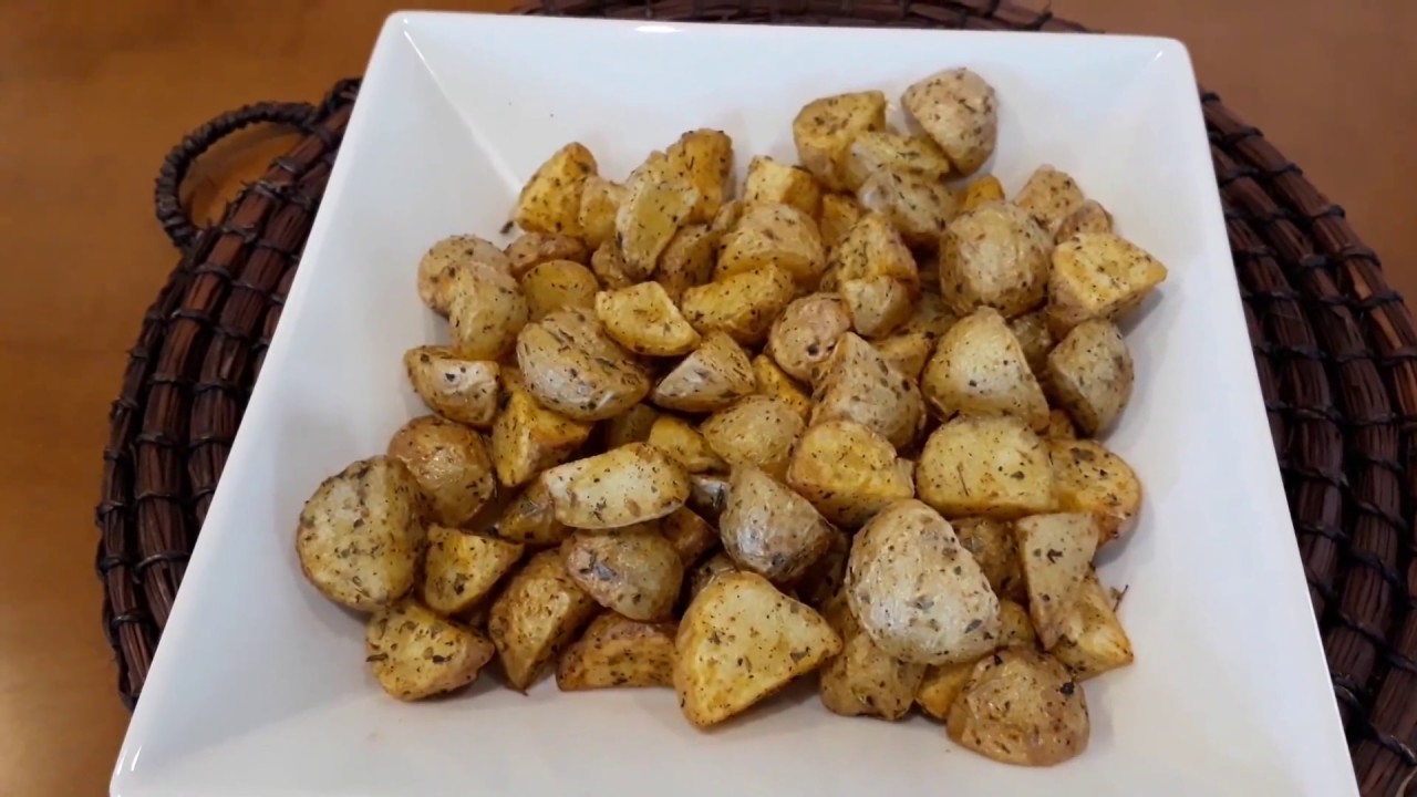Receita para Air Fryer - Batata Temperada | Página da Kika