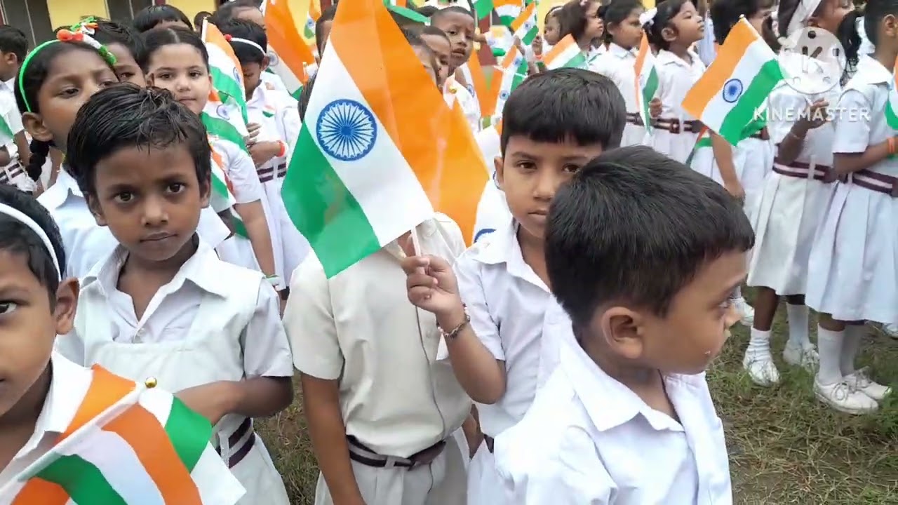 79 TH INDEPENDENCE DAY AT SJDAVP SCHOOL CHAIBASA 