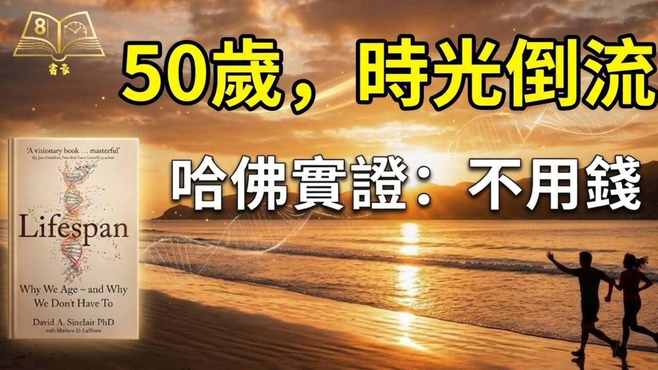 哈佛大師揭開「逆齡」真相：衰老原來是種病！3個零成本習慣重啟年輕基因  |《Lifespan》