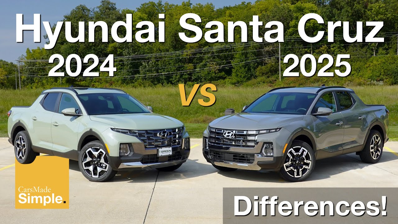 2024 Hyundai Santa Cruz Limited vs 2025 Santa Cruz Limited | Differences Explained!