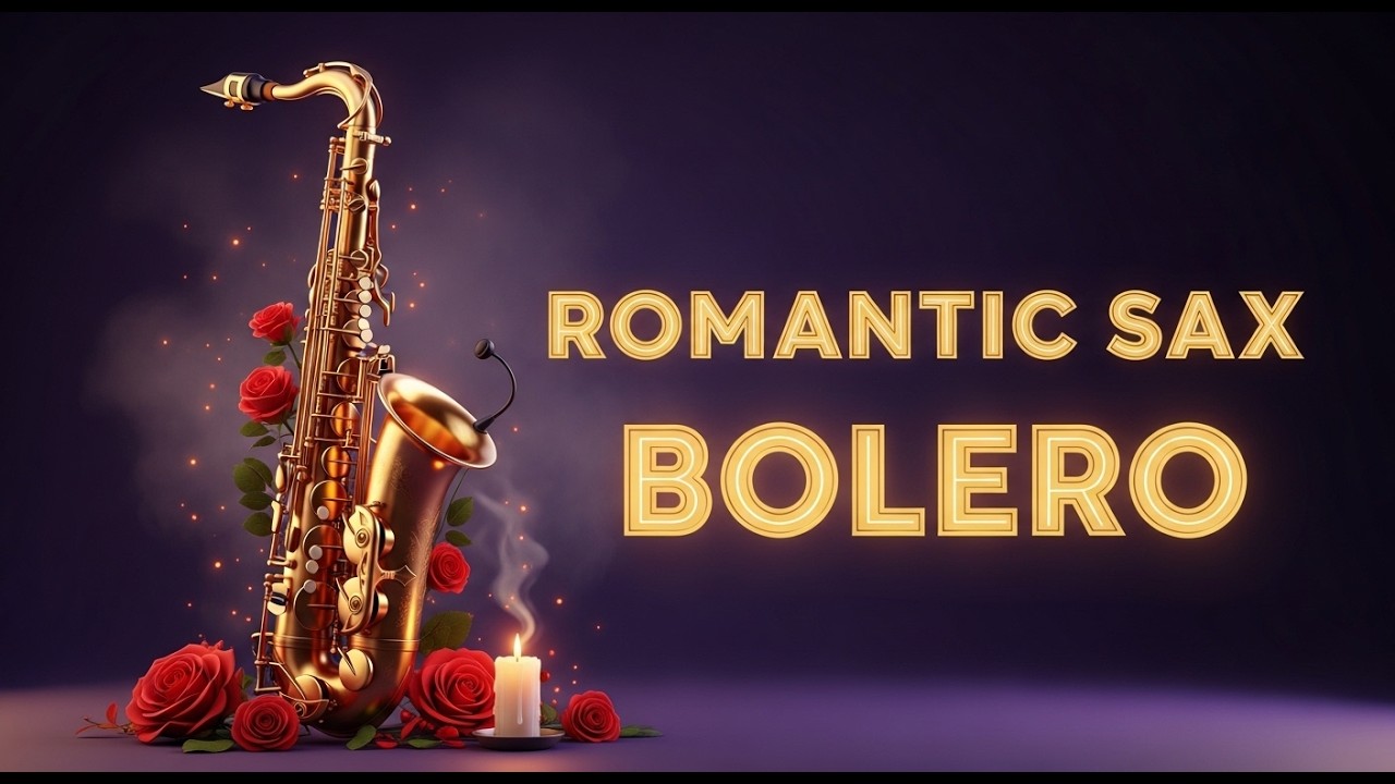 Romantic Sax Bolero Love | Música Latina Tranquila