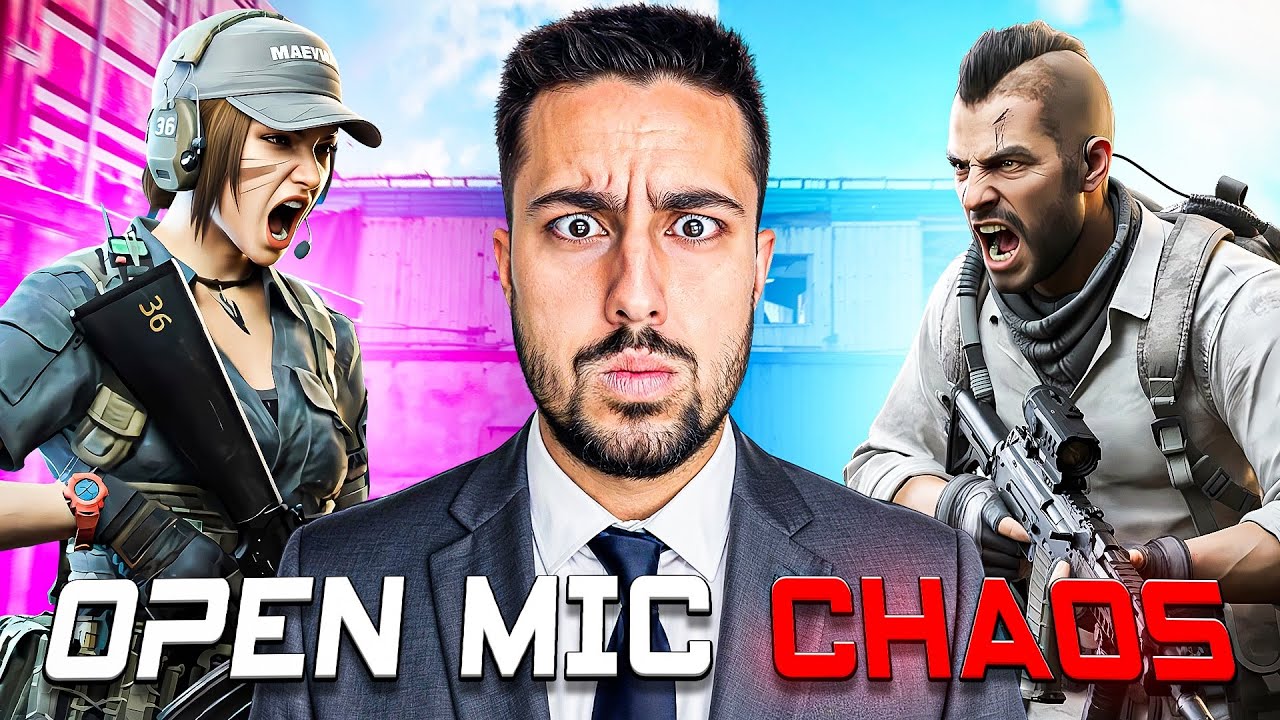FUNNIEST COD Mobile Open Mic Argument 😂 She Made Him Rage Quit!