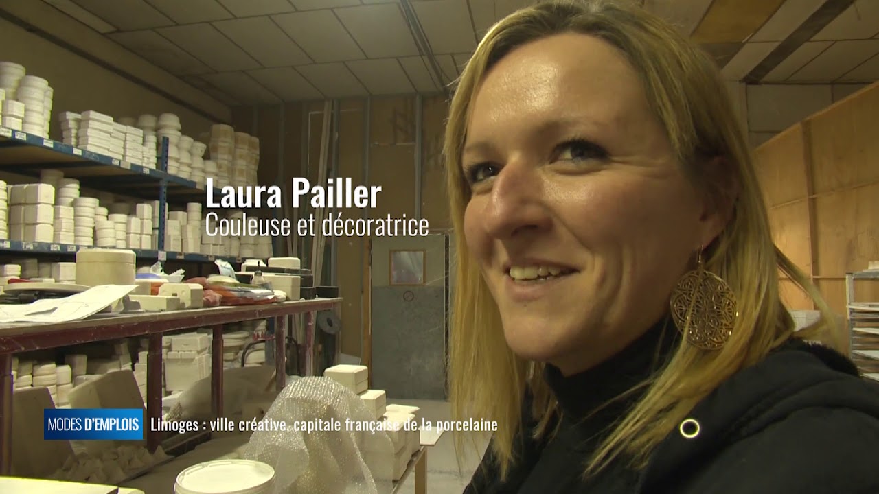 TV7 – Modes d’emplois : Limoges, ville créative : la porcelaine à Limoges