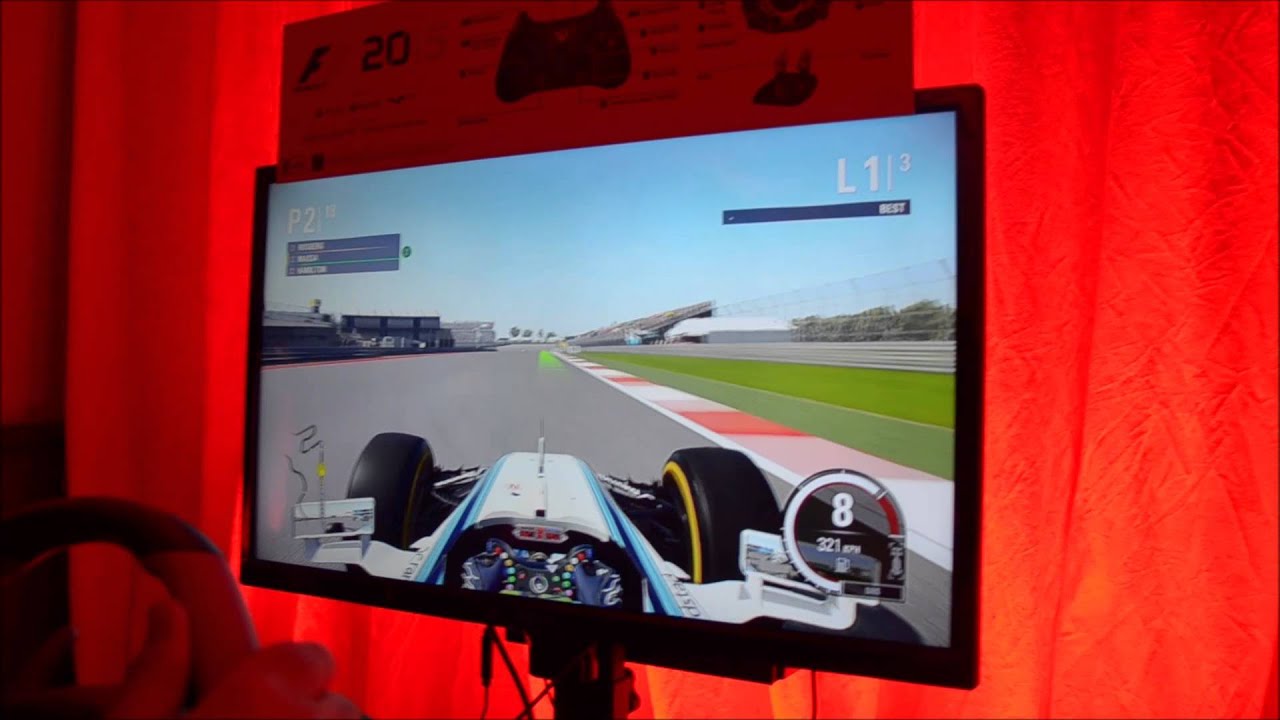 F1 2015 Wheel Gameplay Formula 1 2015 PS4 E3 2015
