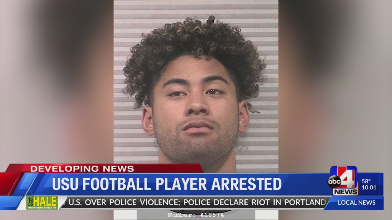 USU football player arrested after alleged sexual assault at dorms on campus