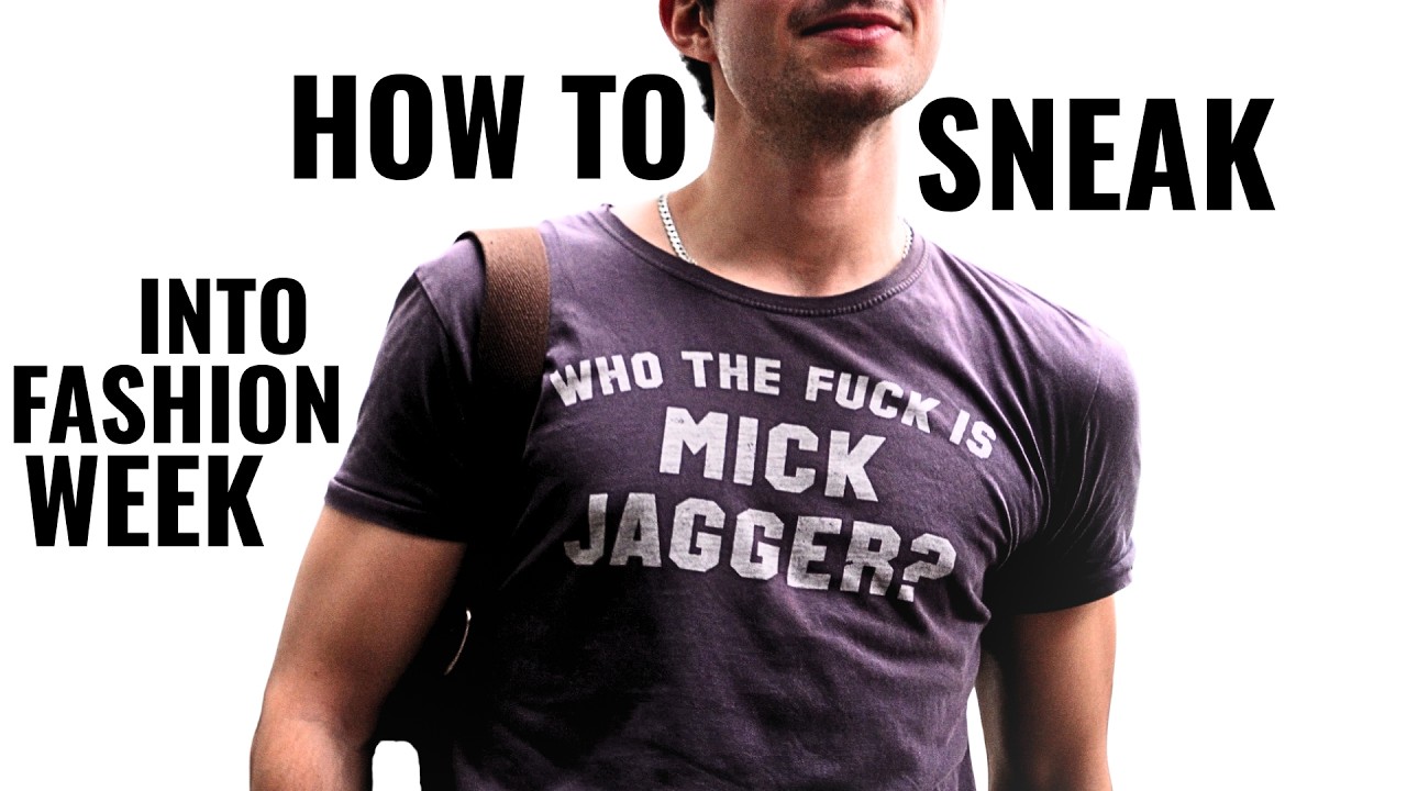 An unpractical guide on sneaking into London Fashion Week