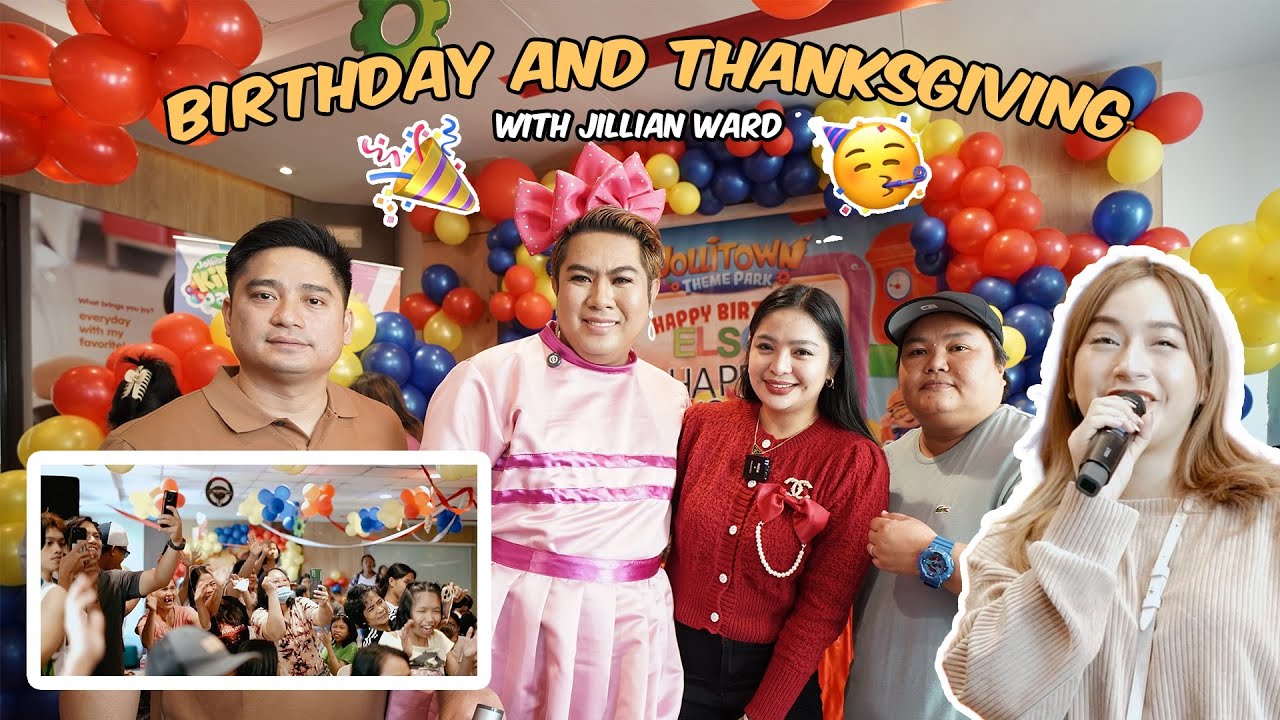 ABOT KAMAY NA PANGARAP THANKS GIVING | BIRTHDAY CELEBRATION | JILLIAN WARD | CARAMBA CARAMBA
