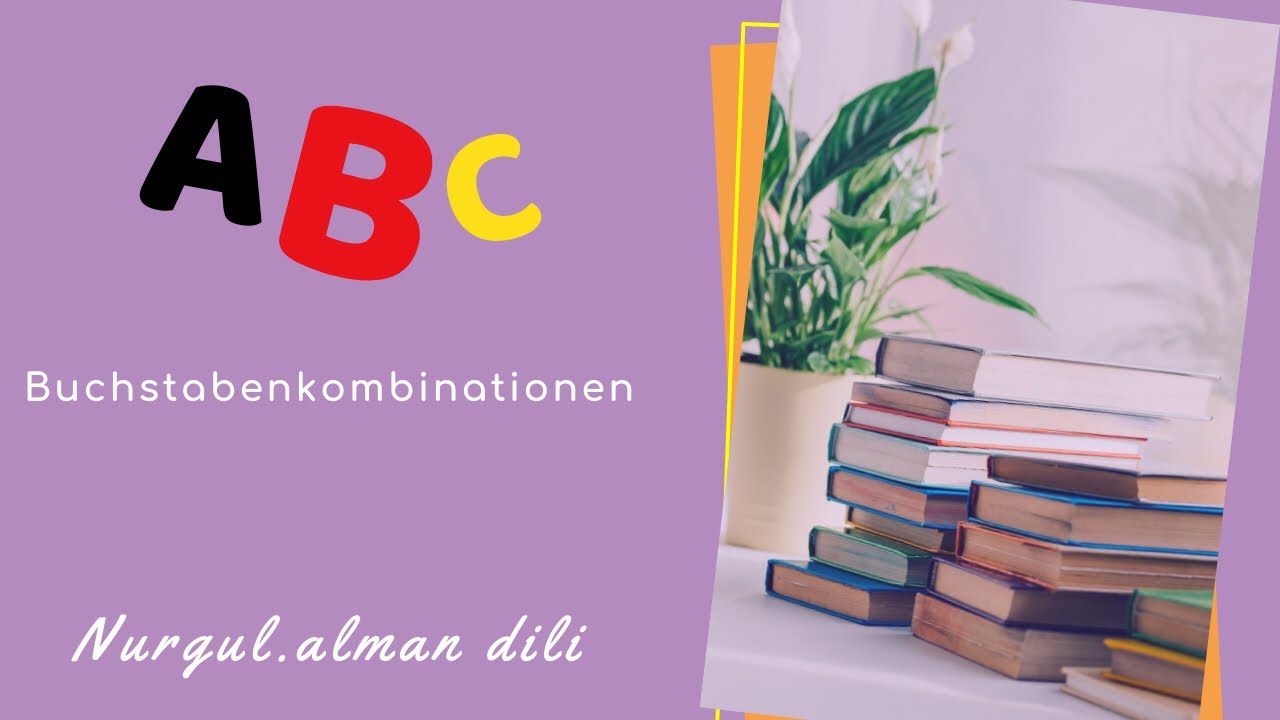 Alman dili-Herf birlesmesi (die Buchstabenkombinationen) #almandili #deutschkurs