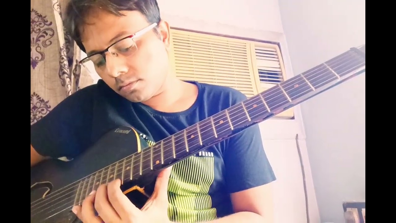 How to play Raga music in Acoustic Guitar|Raag Gavati/Gaoti/Raag Bheem|Rhitom Sarkar|Finger style