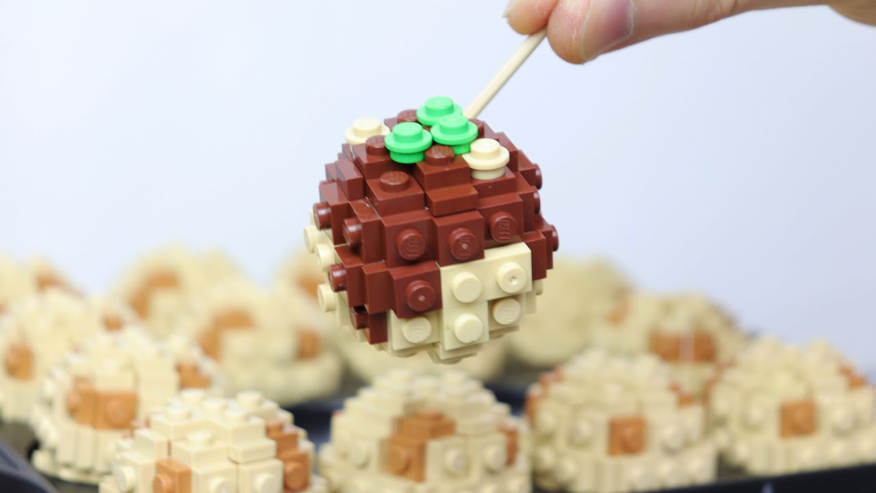 Lego Takoyaki / Mukbang  /  Stop Motion Cooking ＆ ASMR
