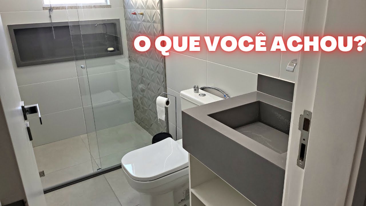 Reforma total em banheiro antigo! Você faria assim?