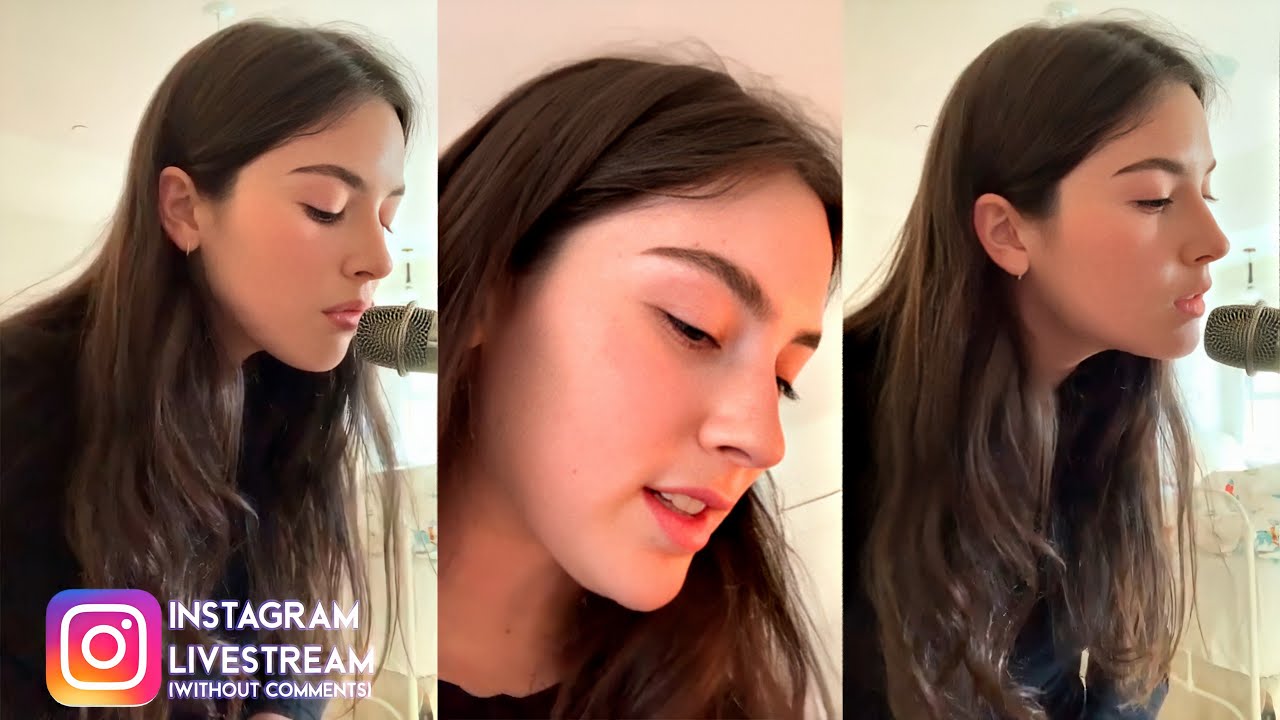 Gracie Abrams Live - April 23, 2020 - Instagram Livestream