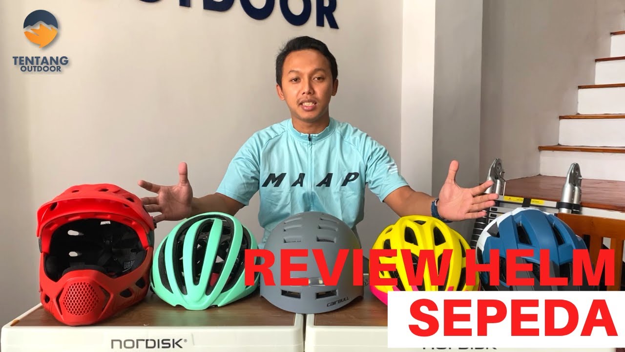 Tips Memilih Helm Sepeda Yang Pas dan Berbagai Macam Jenis Helm Sepeda