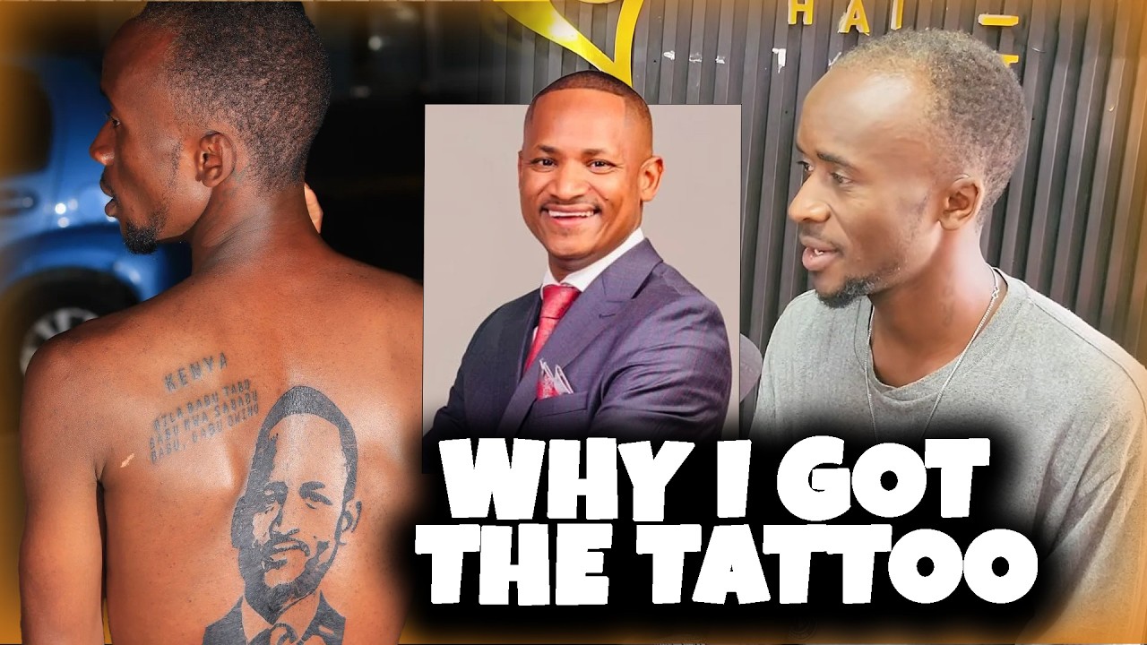 MEET THE MAN WITH BABU OWINO'S TATTOO