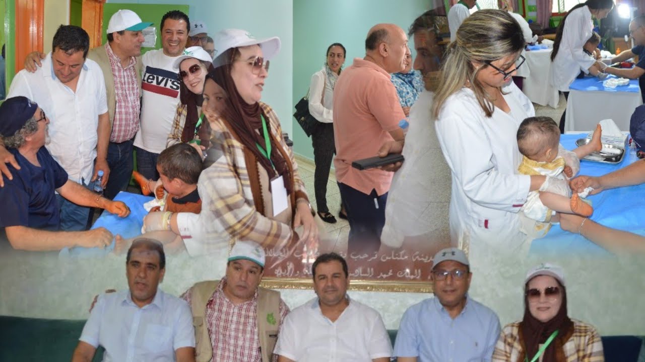 إعذار أزيد من 300 طفلا بمقر الجمعية الإسماعيلية للاشخاص المعاقين جسديا بمكناس تحت إشراف أطباء مختصين