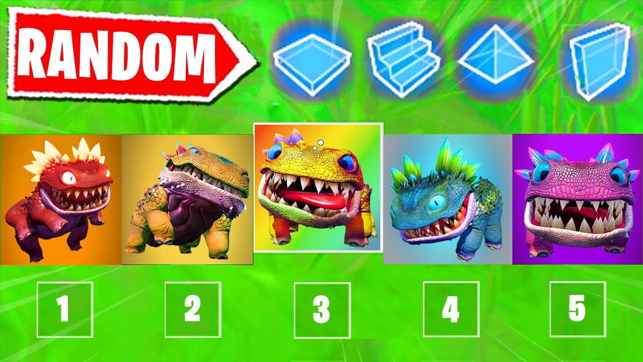 The *RANDOM* KLOMBO Challenge in Fortnite