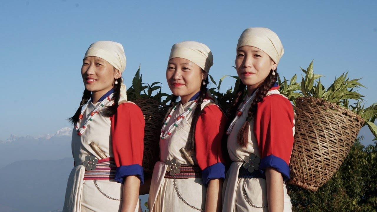 Official Dance of Lepcha Song with subtitles - 'Tuso Sa Tyangree naap ka&rsquo;