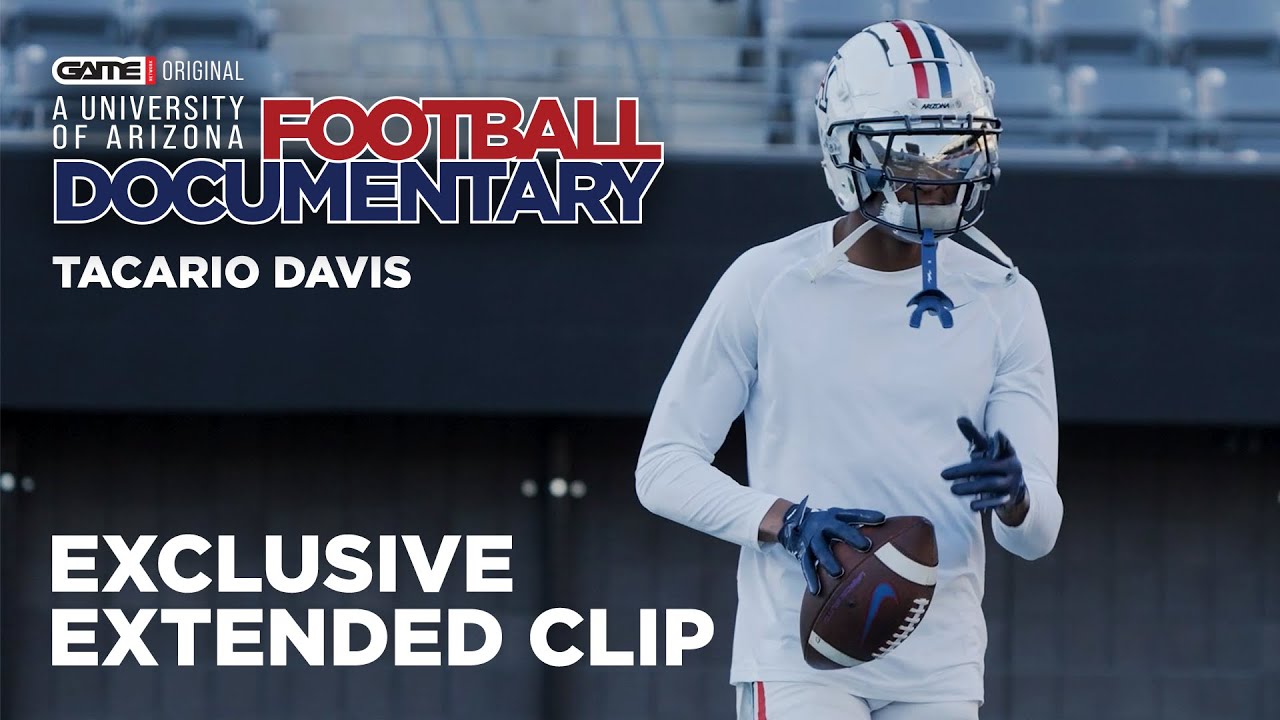 Tacario Davis Mic'd Up | A University of Arizona Football Documentary