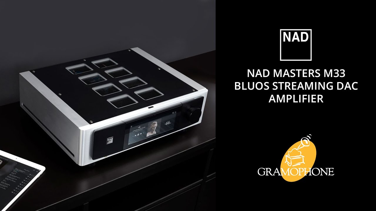 Усилитель ЦАП для потоковой передачи данных NAD Masters M33 BluOS