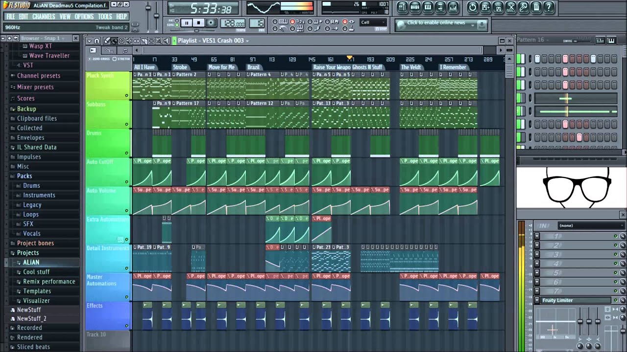 Free FLP | Deadmau5 Compilation Vol.1 (by Symmetry)