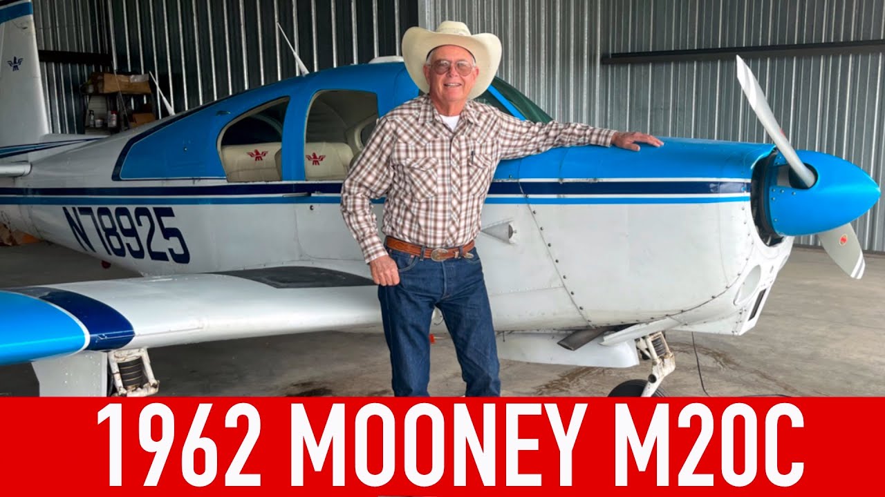 Efficient and Fast 1962 Mooney M20C Mark 21 Airplane