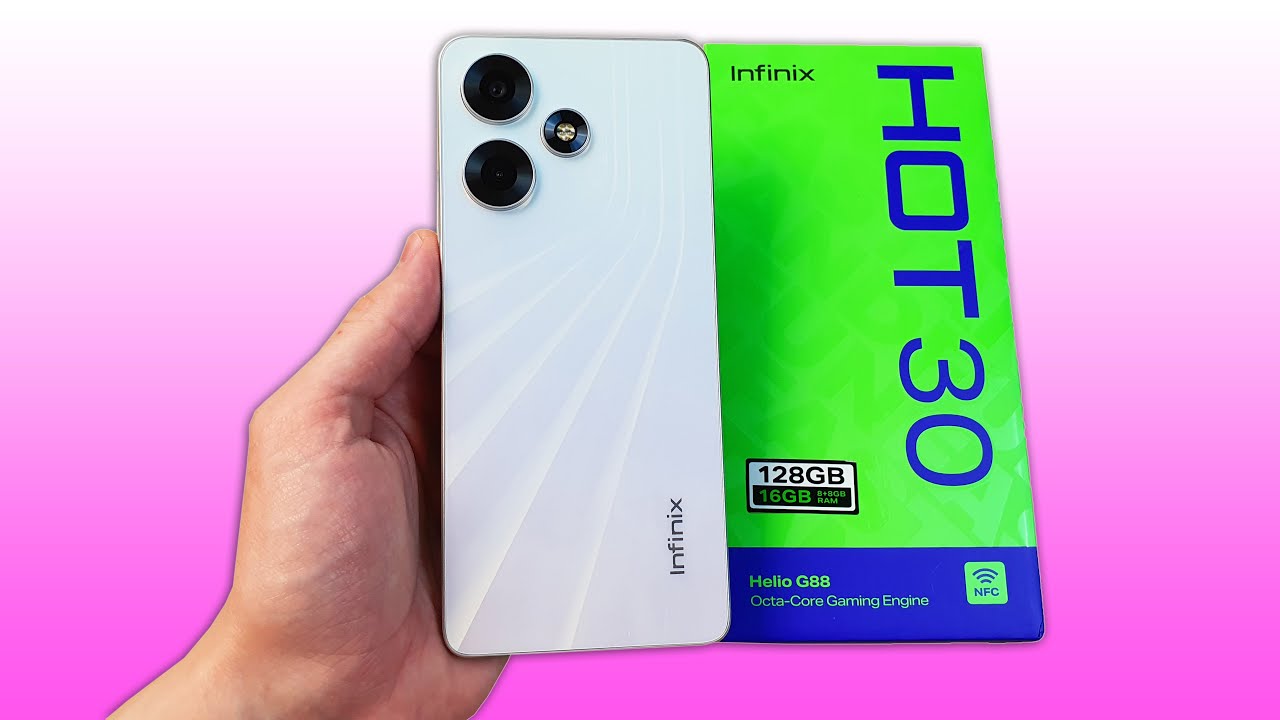 INFINIX HOT 30 - КРЕПКИЙ СЕРЕДНЯК С ДВУМЯ ВСПЫШКАМИ!
