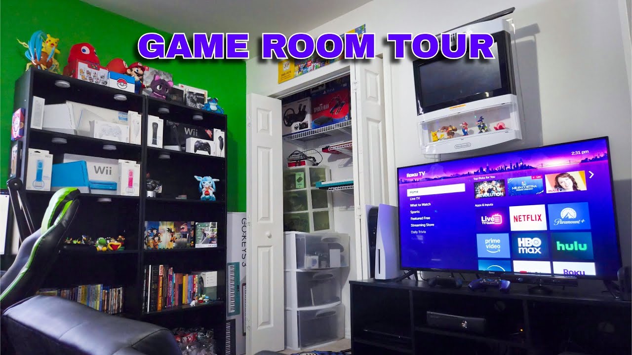 My 2025 Video Game Collection Room Tour