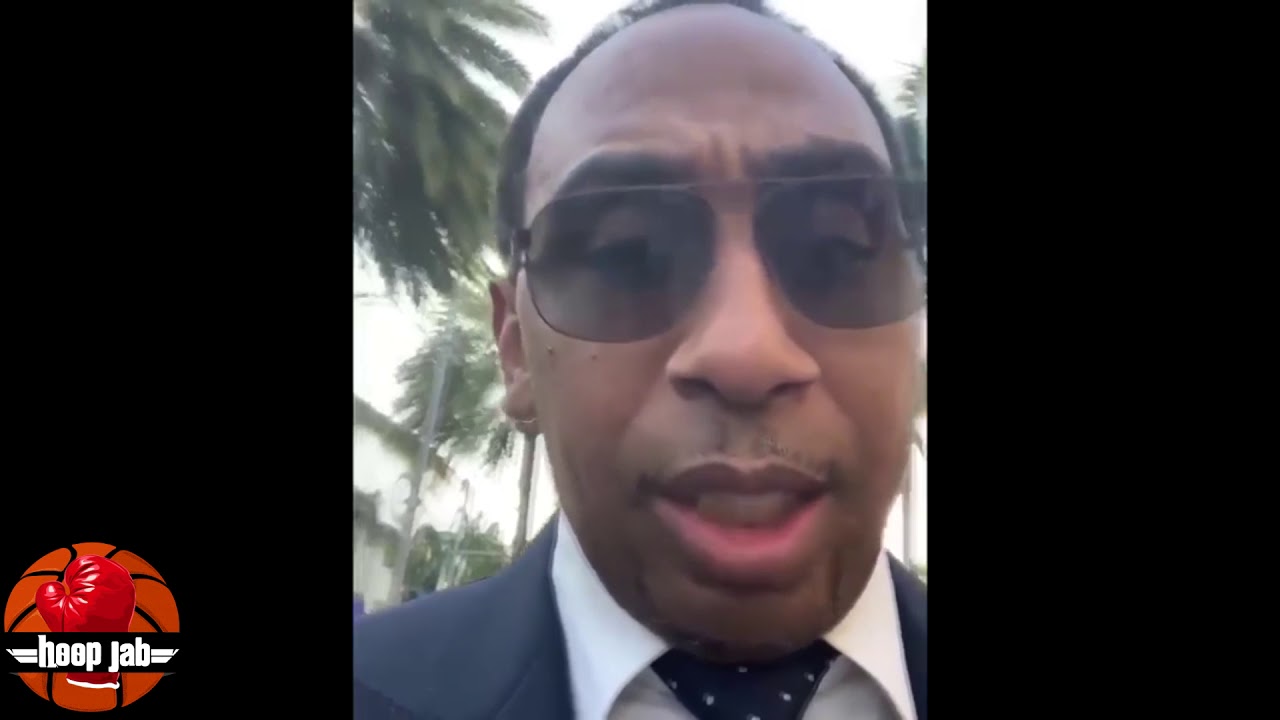 Stephen A. Smith Reacts To Magic Johnson Stepping Down From The Lakers Press Conference. HoopJab NBA