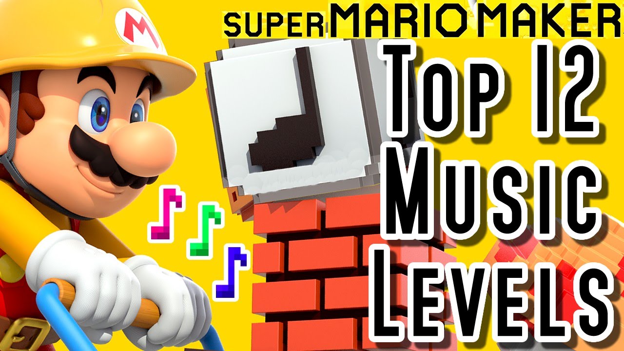 Super Mario Maker TOP 12 MUSIC LEVELS (Wii U)