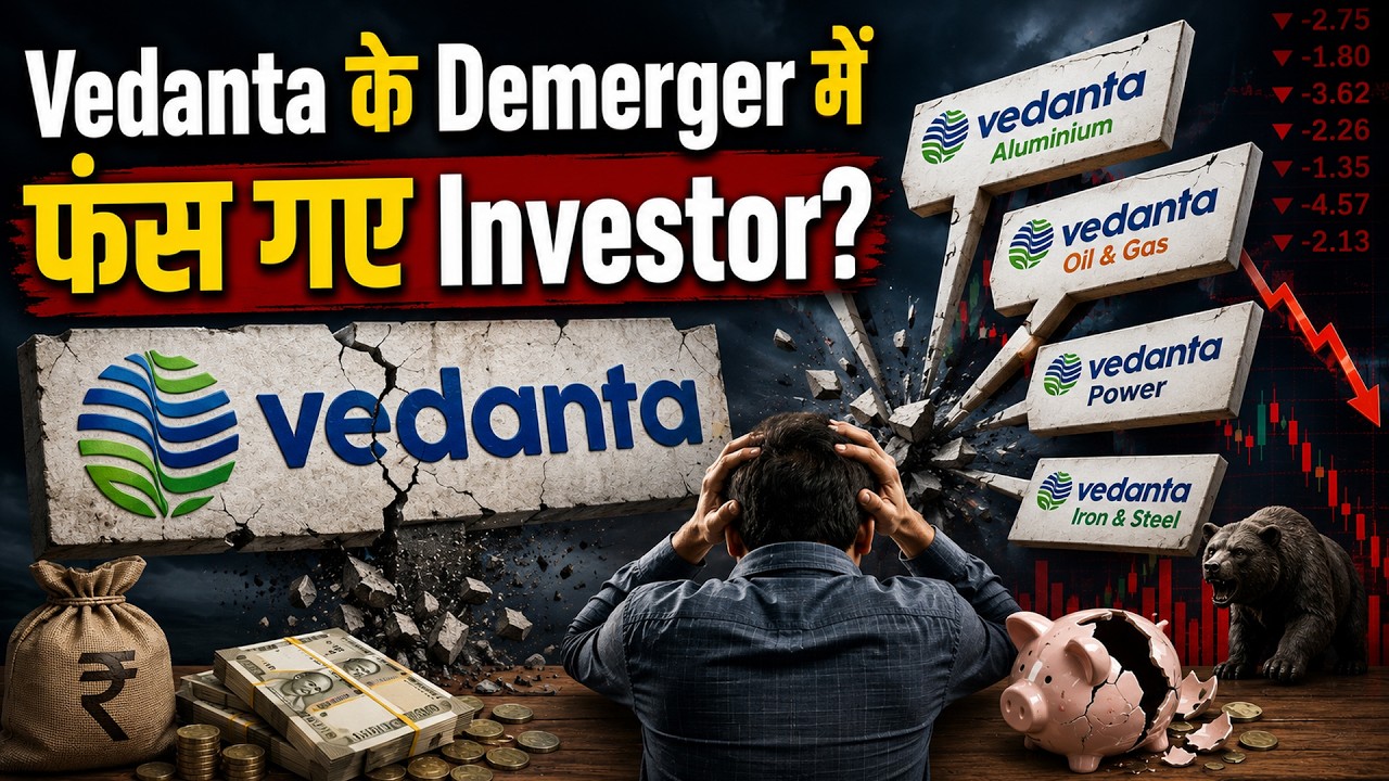 Vedanta Share Crash Explained | 26% गिरावट के पीछे की पूरी कहानी