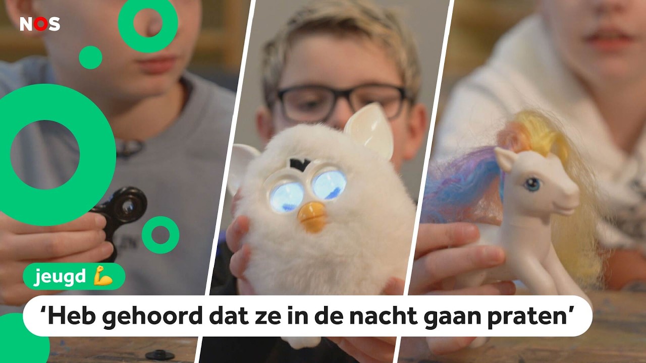 Terug in de tijd: kinderen testen oude trends
