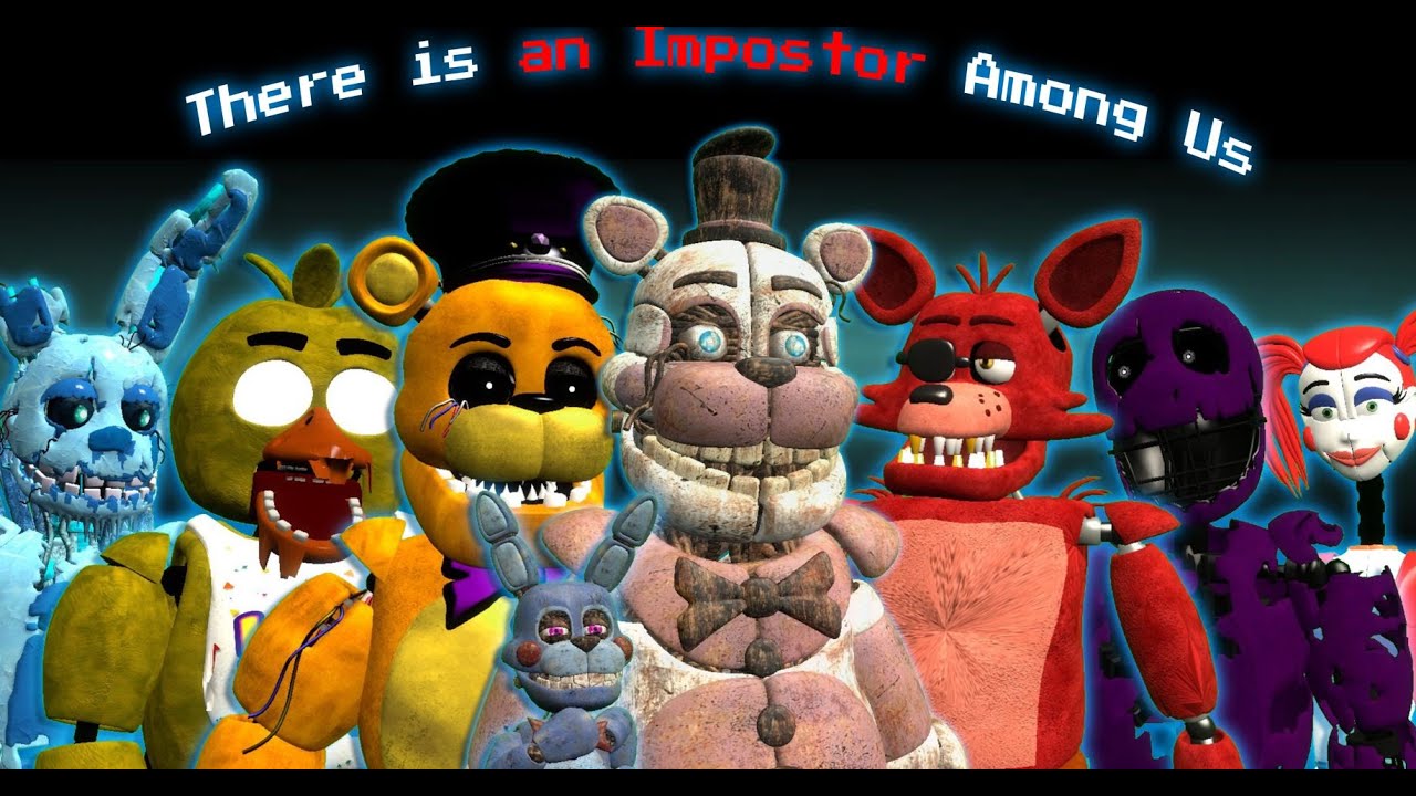 Gmod FNAF | If Random FNAF Models were In Among Us!