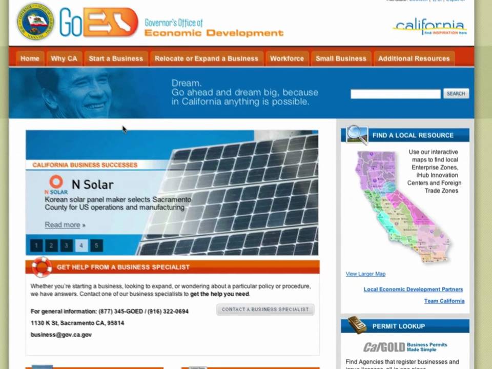 Business.CA.Gov expands business opportunities in California